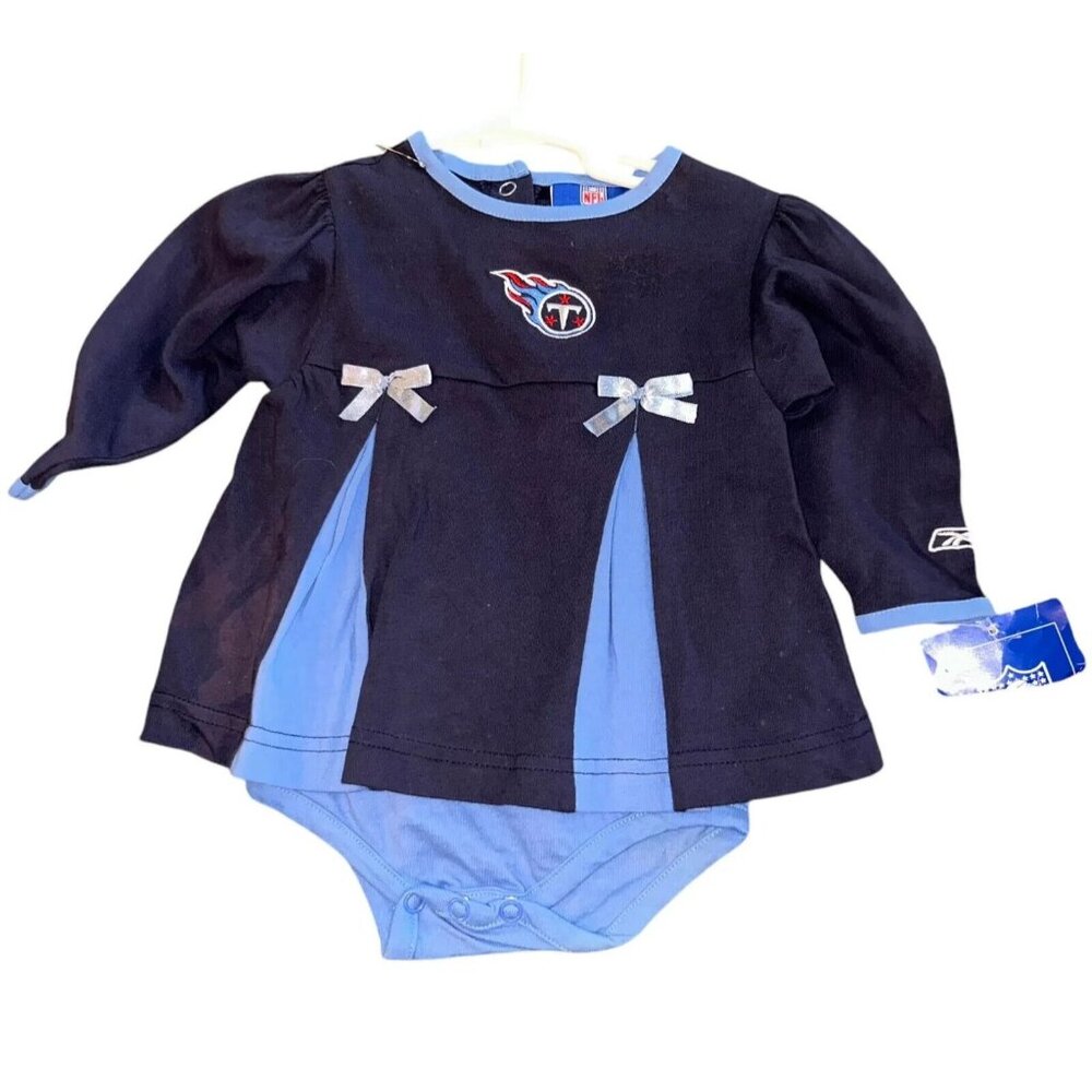 New NFL Tennessee Titans blue one piece dress 12 months